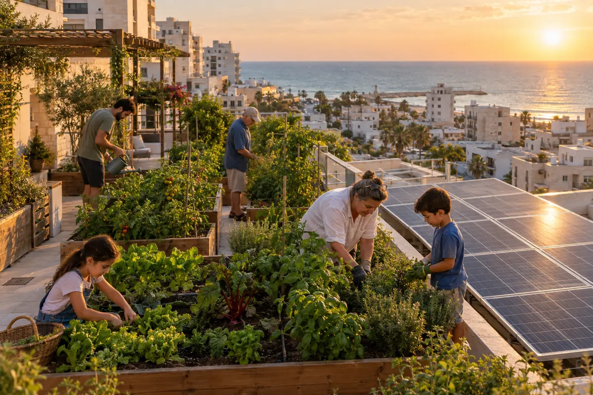 Energy: Rooftop solar and storage that lower residents' bills.